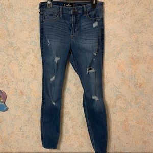 Hollister High Rise Super Skinny Jeans Size 11R